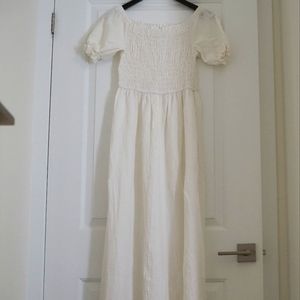 NWT pleated maxi dress